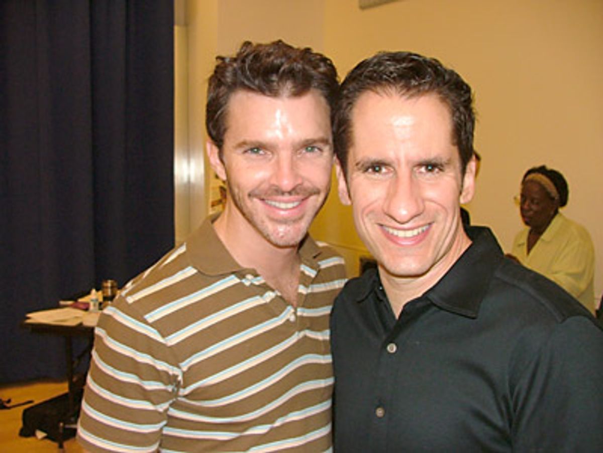 Choreographer Denis Jones with Seth at 