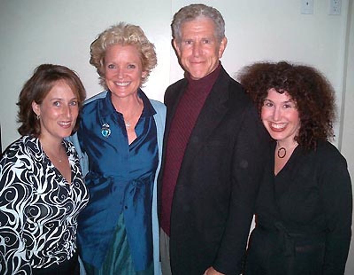 
Zina Goldrich, Christine Ebersole, Tony Roberts & Marcy Heisler  at 