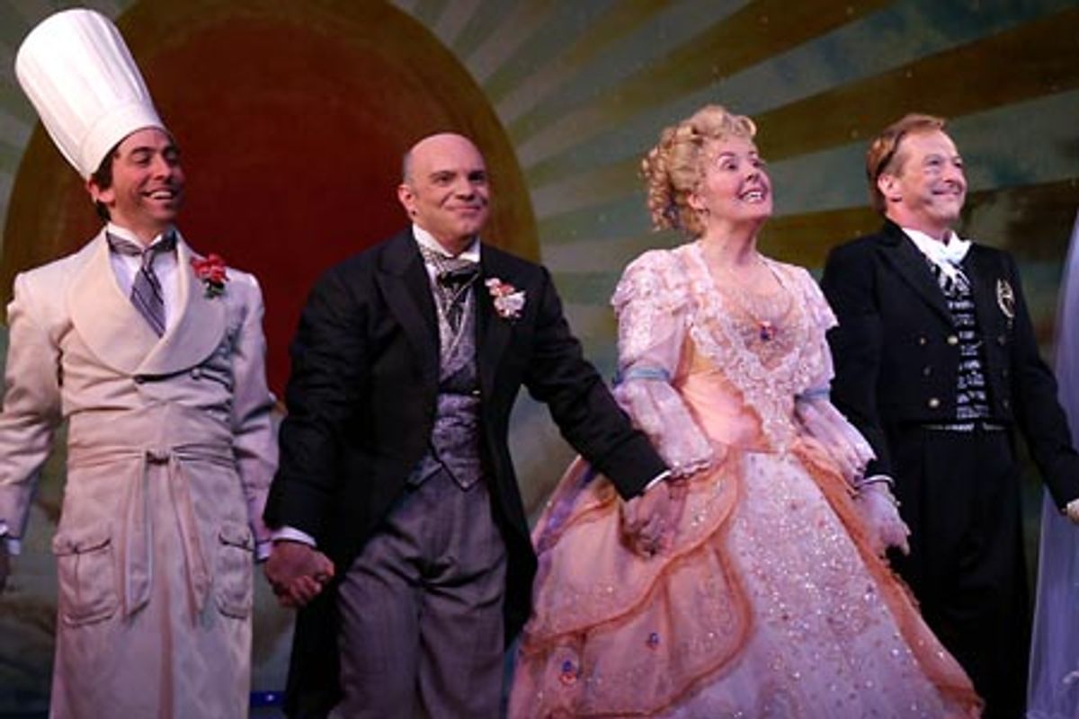 Garth Kravitz, Eddie Korbich, Georgia Engel, and Edward Hibbert at 