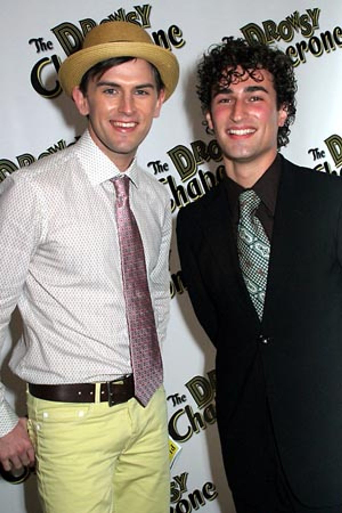 Daniel Reichard and Joey Dudding at 