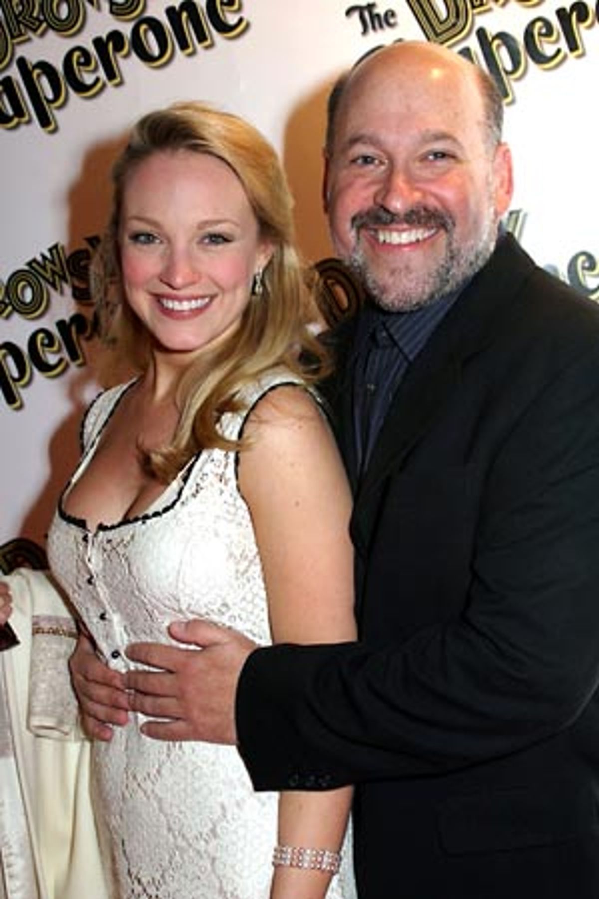 Brandi Burkhardt and Frank Wildhorn at 