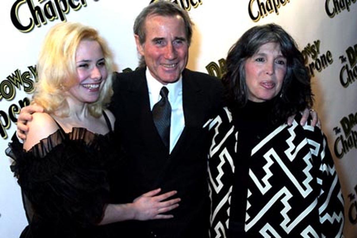 Nellie McKay, Jim Dale and wife, Julie Schafler at 