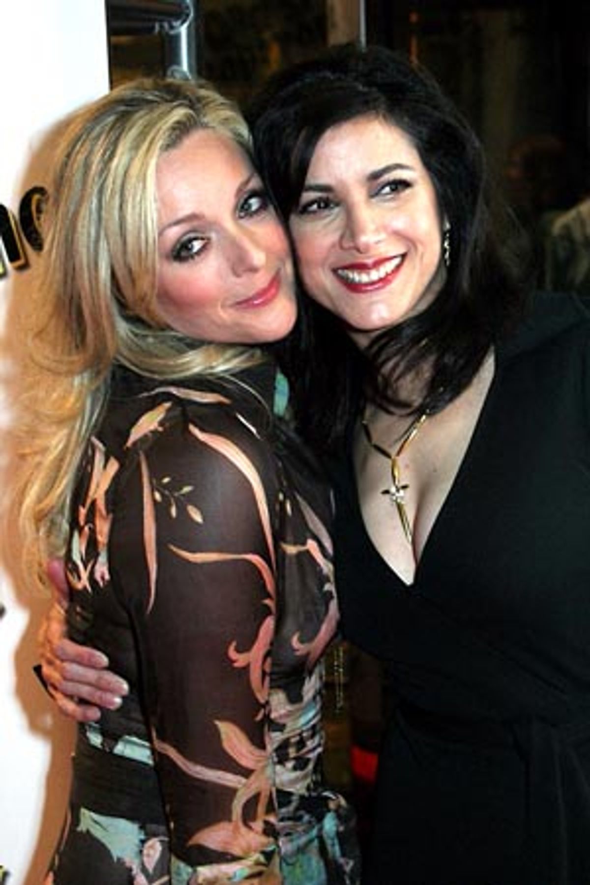 Jane Krakowski and Saundra Santiago at 