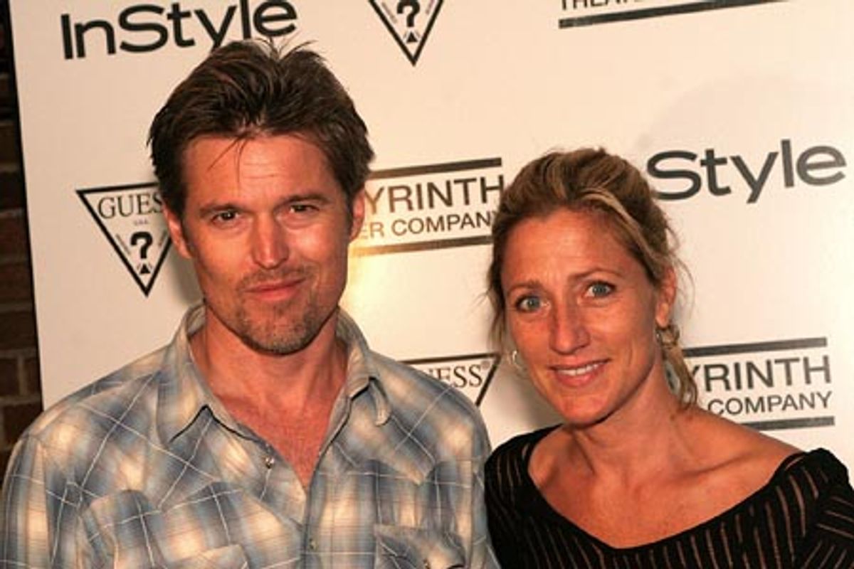 Bill Sage and Edie Falco at 