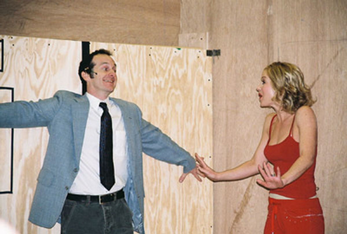 Members of the press were treated on Wednesday to a glimpse at the upcoming Sweet Charity revival starring Christina Applegate as Charity, and Tony-winner Denis O'Hare as Oscar.  at 