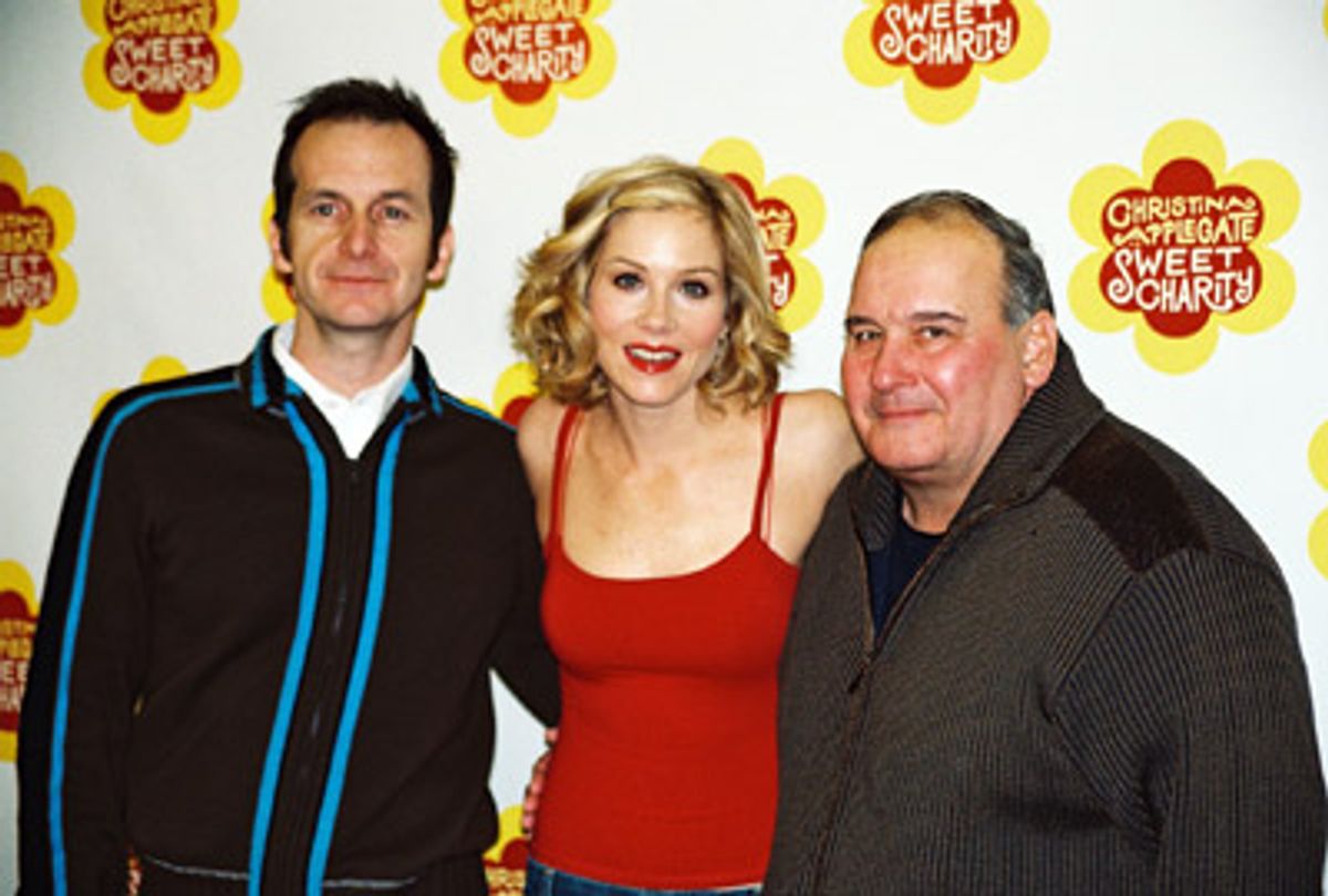 Members of the press were treated on Wednesday to a glimpse at the upcoming Sweet Charity revival starring Christina Applegate as Charity, and Tony-winner Denis O'Hare as Oscar.  at 