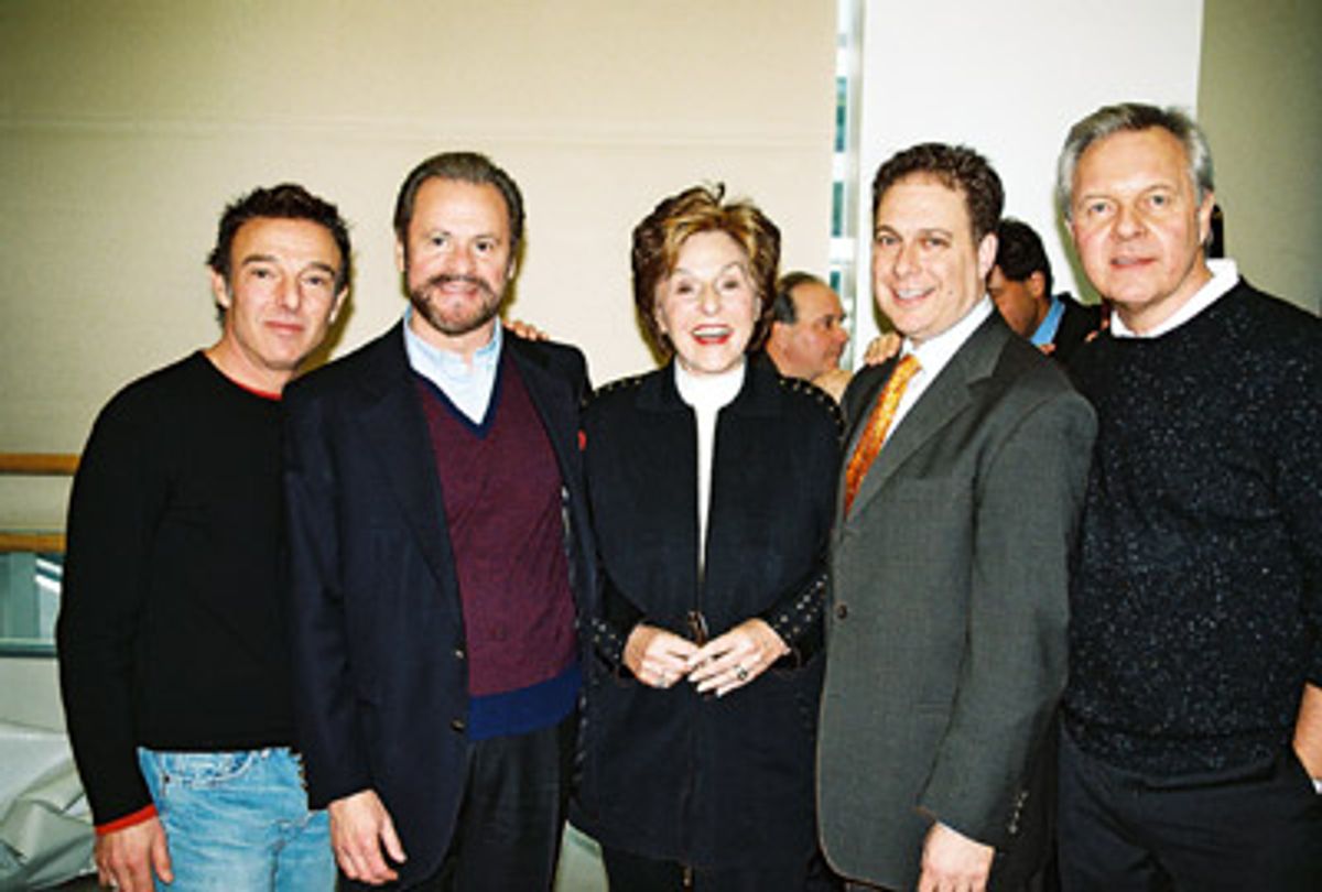 Members of the press were treated on Wednesday to a glimpse at the upcoming Sweet Charity revival starring Christina Applegate as Charity, and Tony-winner Denis O'Hare as Oscar.  at 