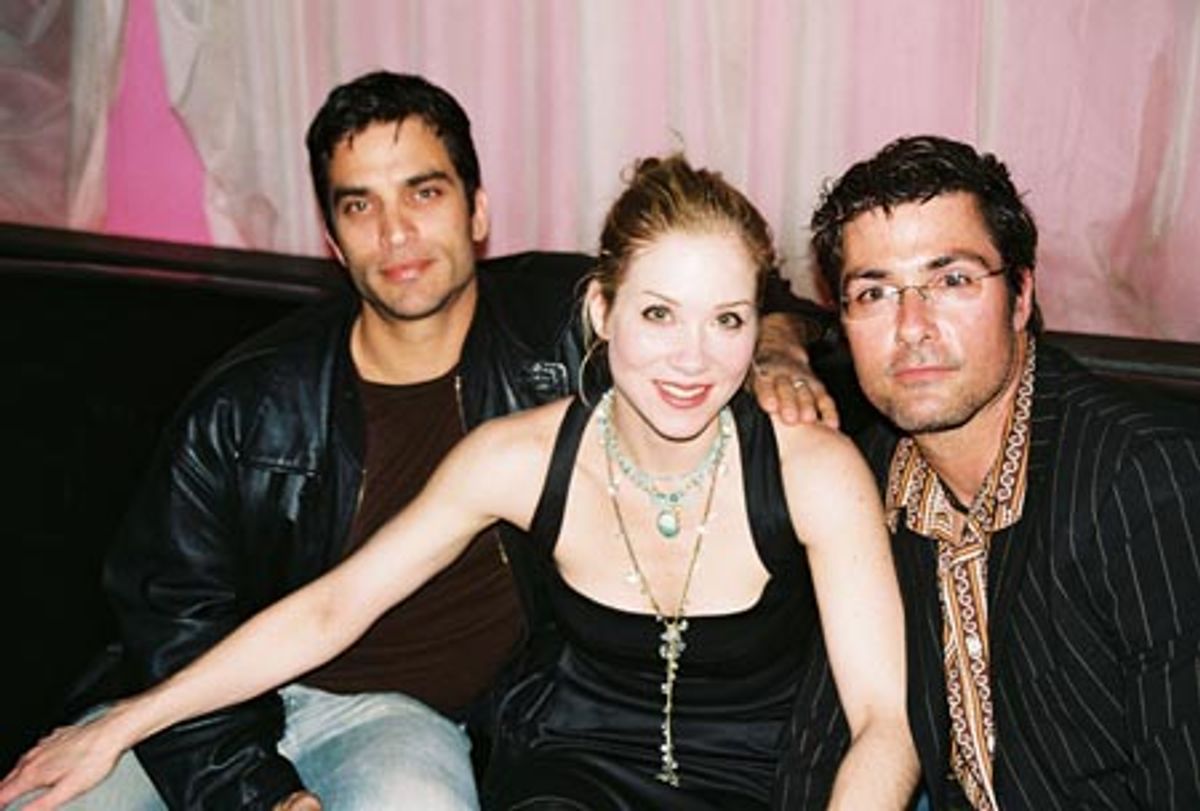 Jonathan Schaech, Christina Applegate and Bob Gaynor at 