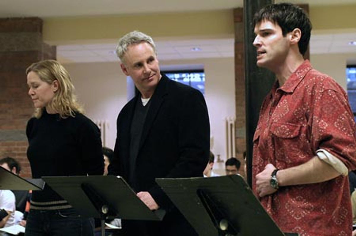 Rebecca Luker, John Dossett, Hugh Panaro at 