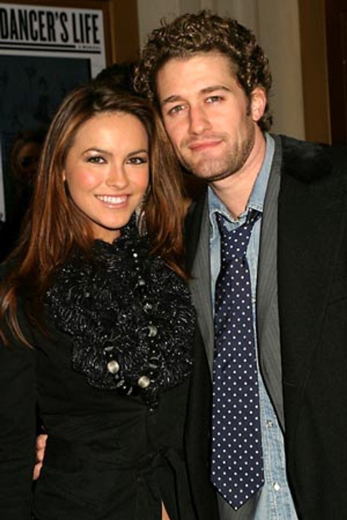 Matthew Morrison and Chrishelle Stause at 
