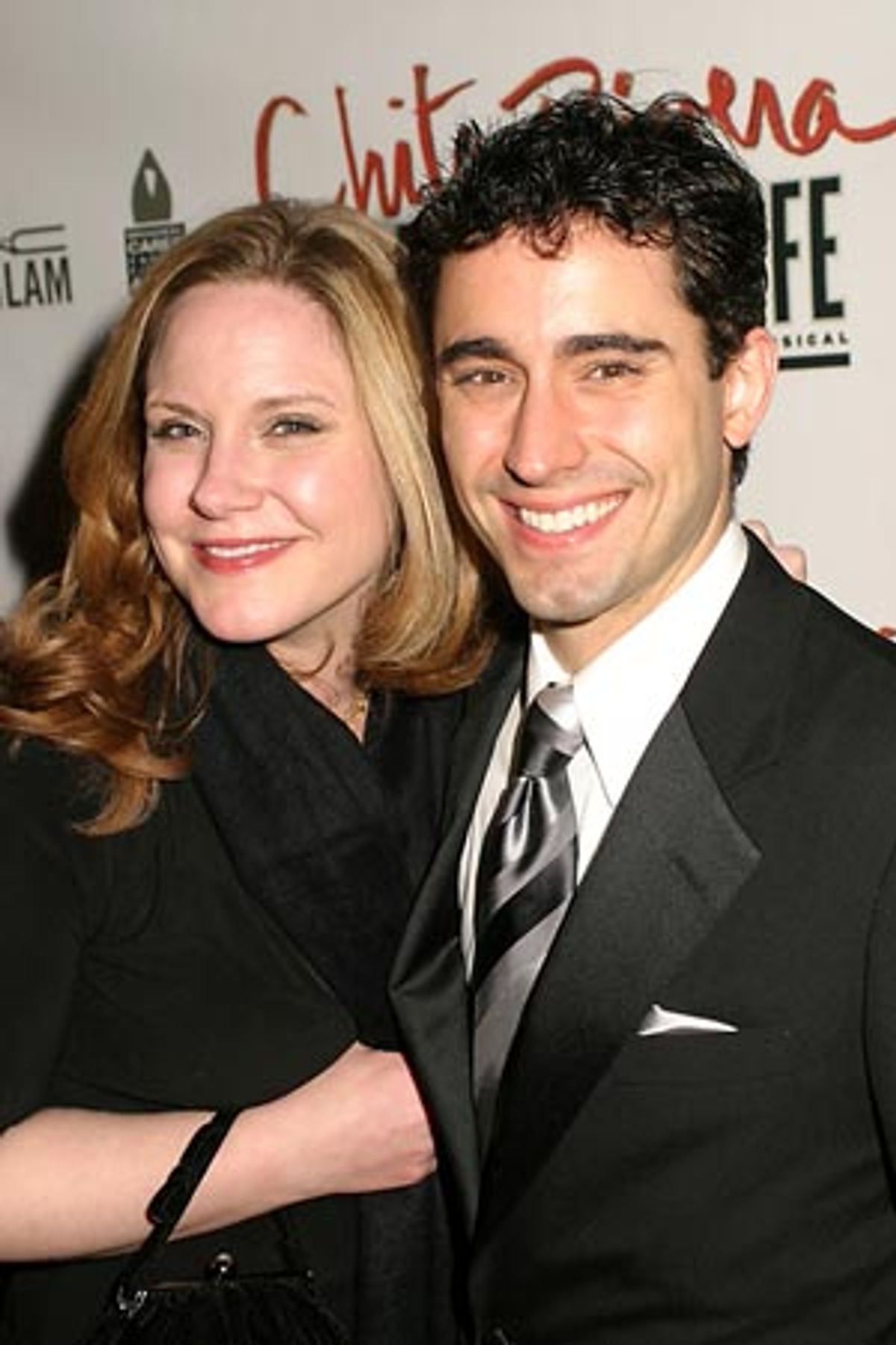 Alison Franck and John Lloyd Young at 