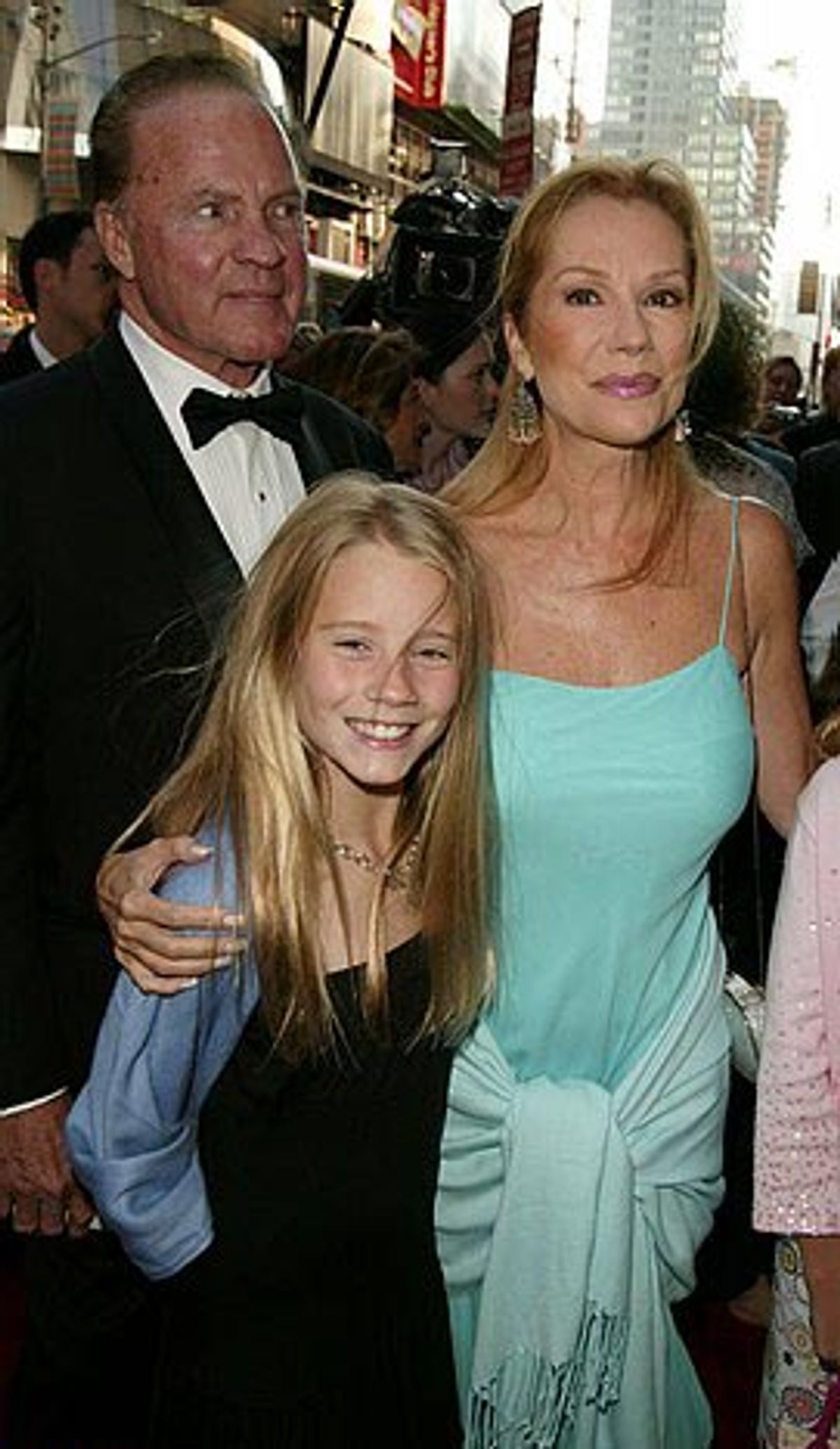 Kathie Lee Gifford with husband Frank and daughter Cassidy  at 