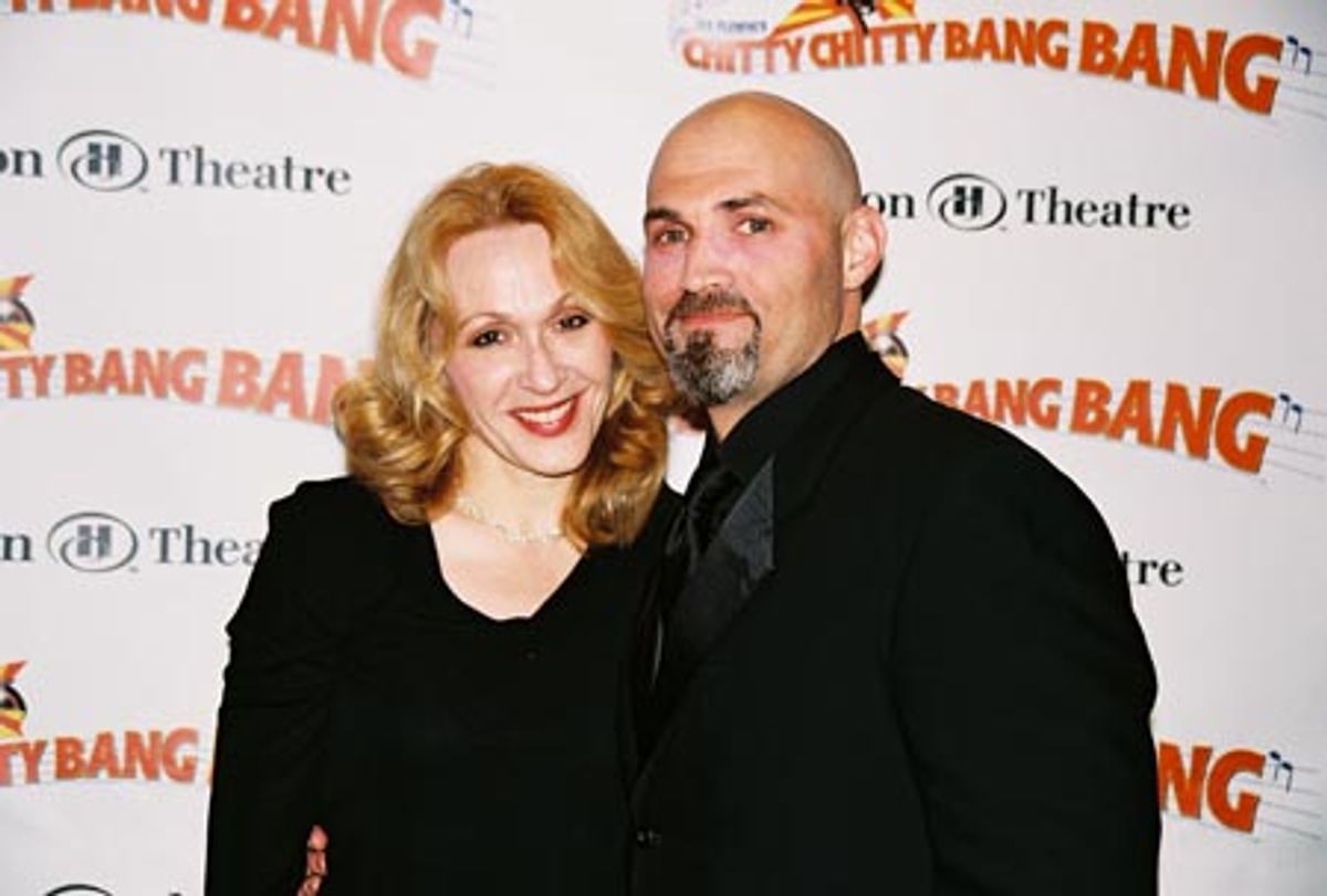 Jan Maxwell (Baroness Bomburst) and Marc Kudisch (Baron Bomburst)  at 