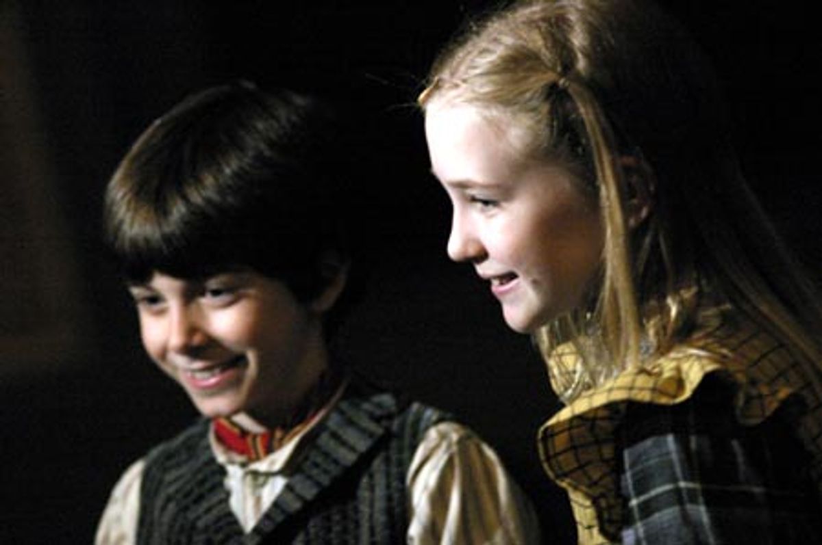 Chitty Kids: Ellen Marlow (Jemima) and Henry Hodges (Jeremy)  at 