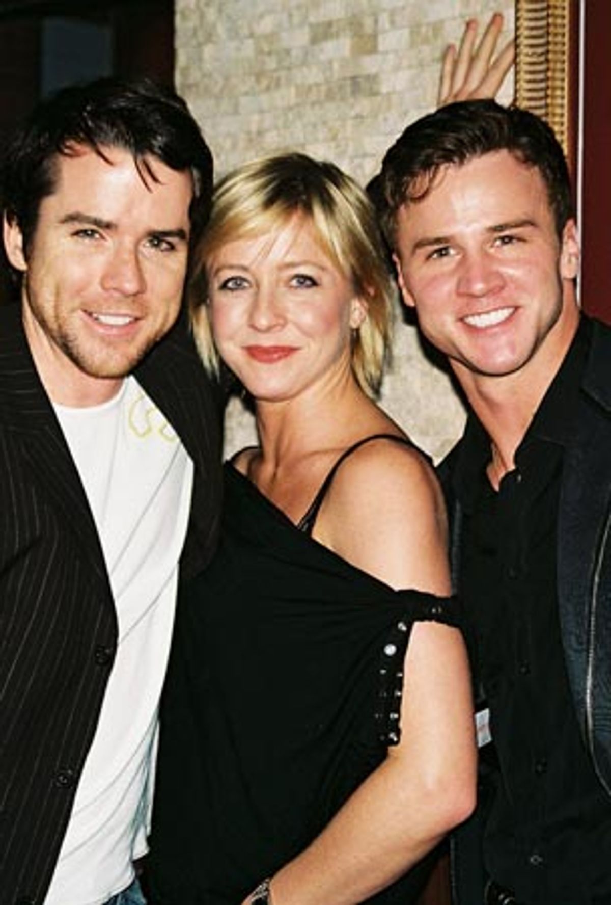 Christian Campbell, Nikki Snelson and
James Royce Edwards (Altar Boyz, Hairspray) at 