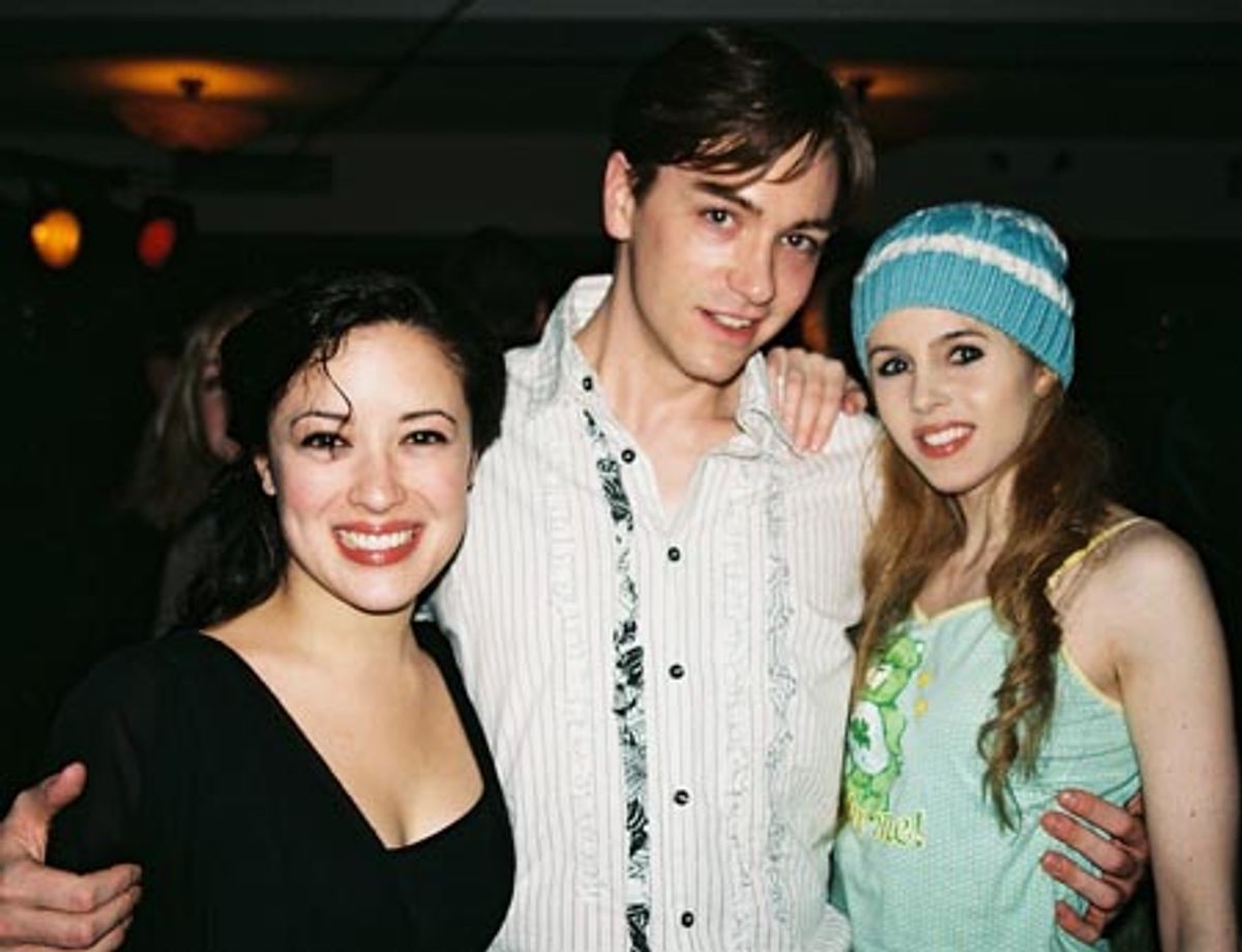 Deborah Lew, Brian Charles Rooney and Brooke Sunny Moriber at 