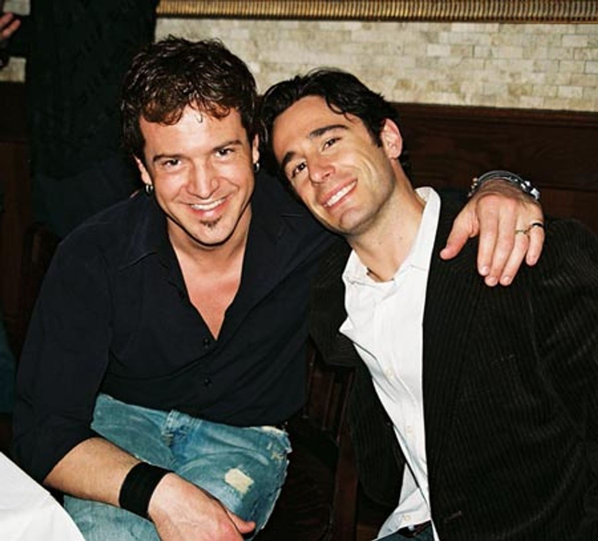 Stephen Bienskie and Christopher Gattelli at 