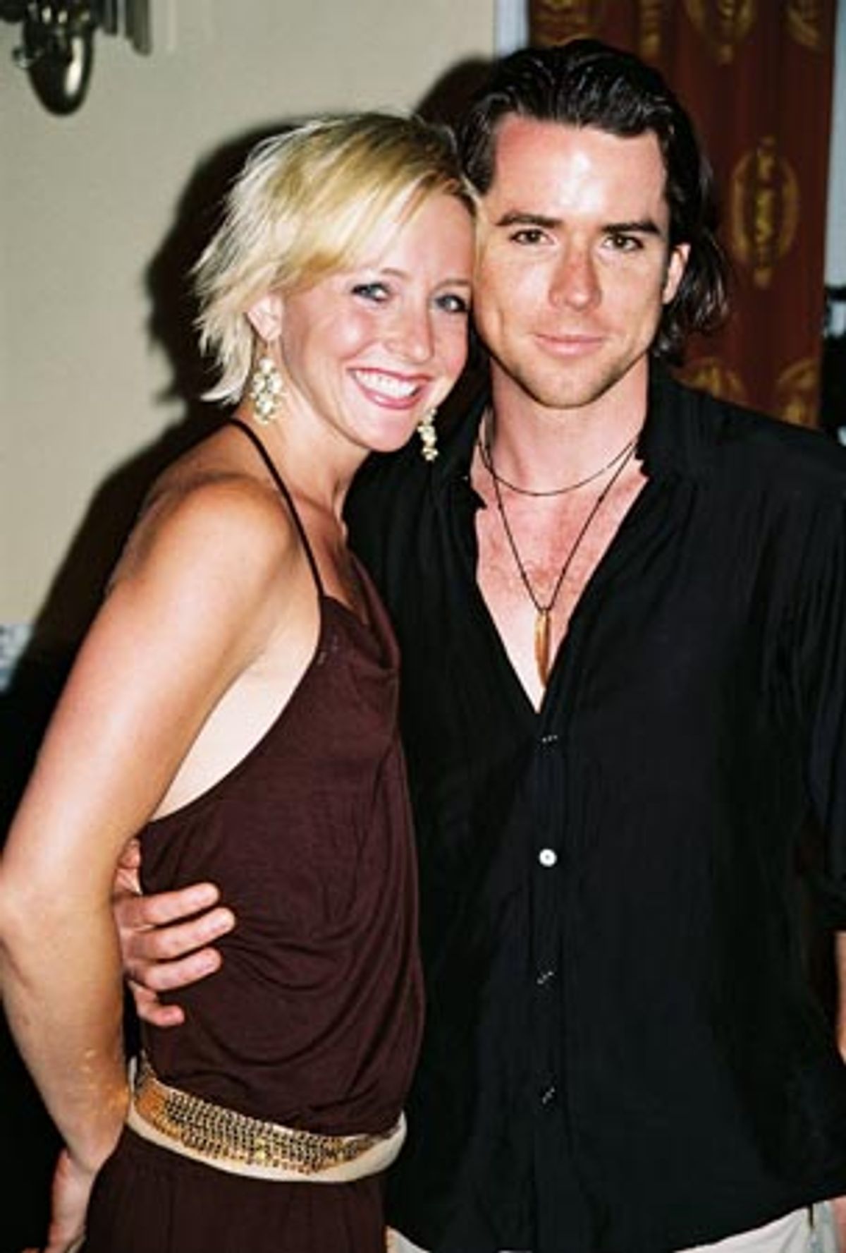 Nikki Snelson and Christian Campbell at 