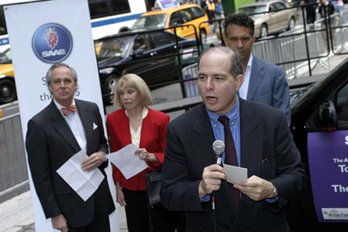 Doug Leeds, Sondra Gilman, Jed Bernstein, and Brian Stokes Mitchell at 