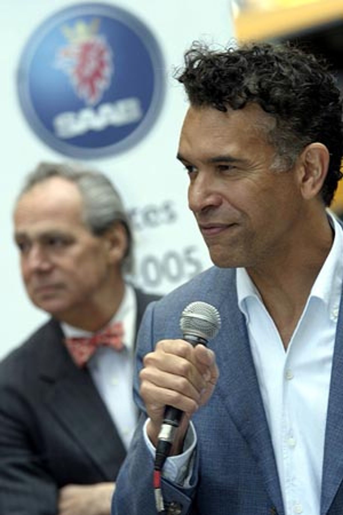 Doug Leeds and Brian Stokes Mitchell at 