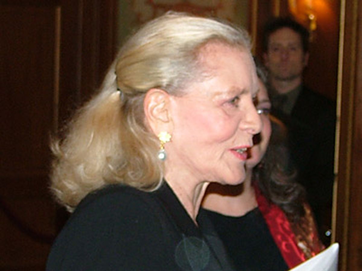 Lauren Bacall at 