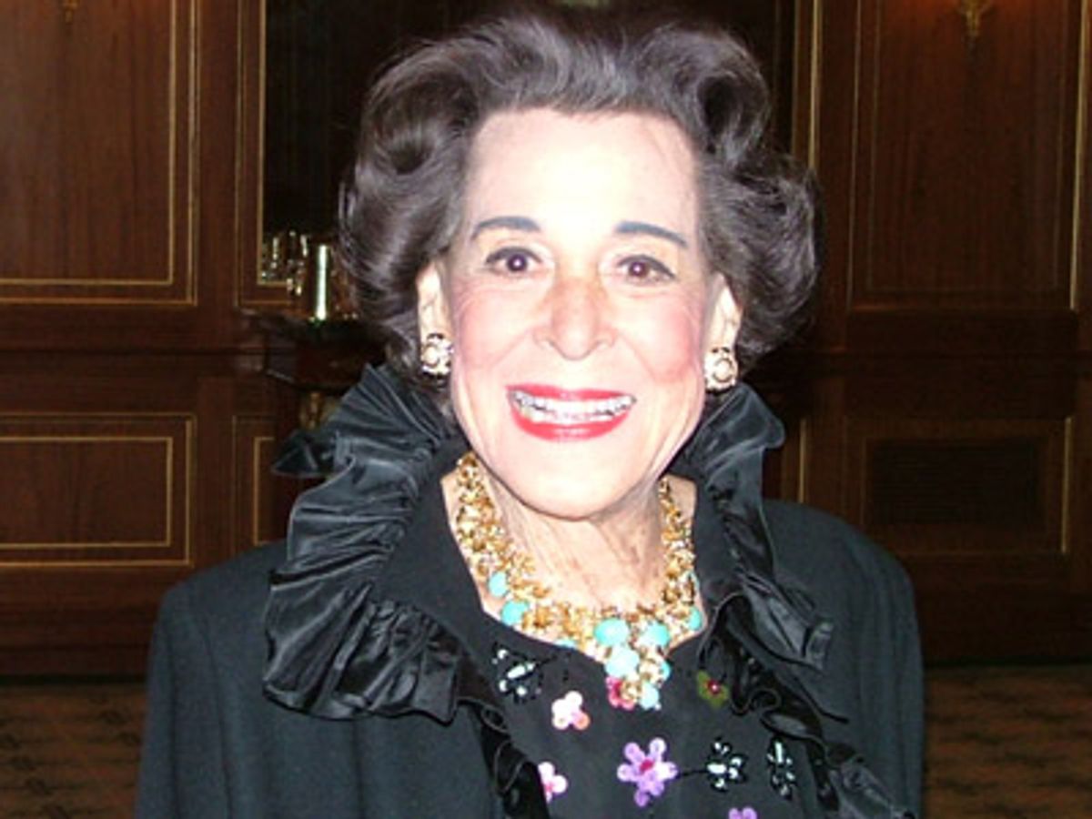 Kitty Carlisle Hart at 