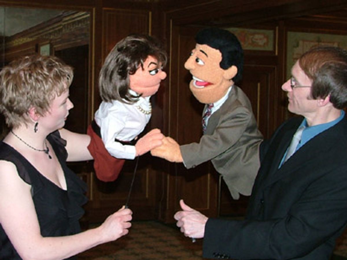 Comden and Green meet for the first time at 