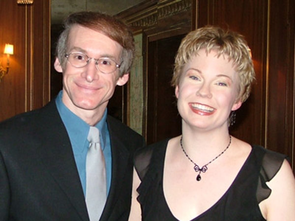 Rick Lyon and Jennifer Barnhart from Avenue Q  at 