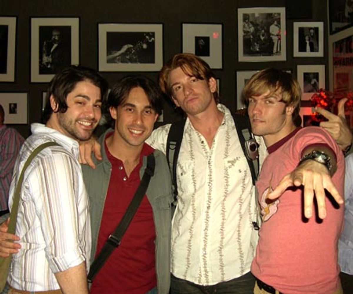 
ALTAR BOYZ celebrate at Jim Caruso's Cast Party  at 