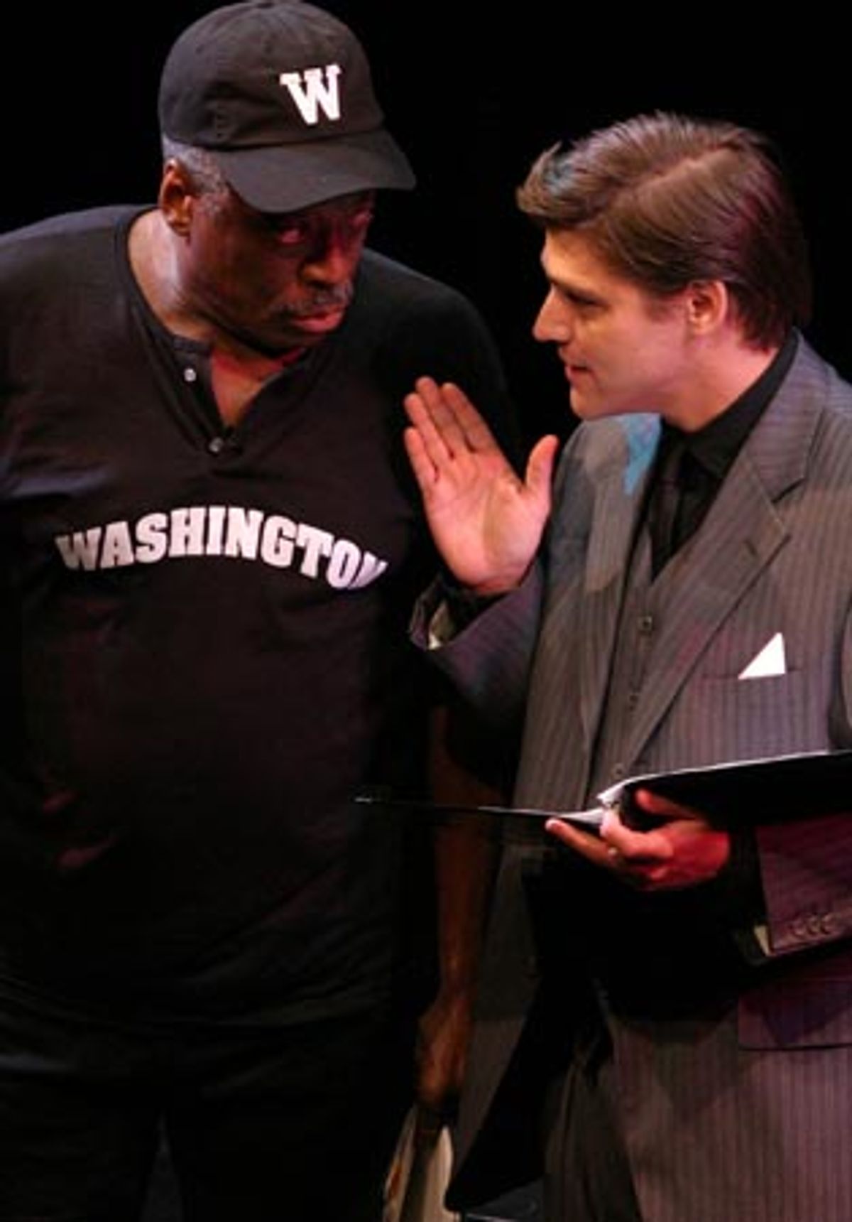 Ira Hawkins and Deven May at 