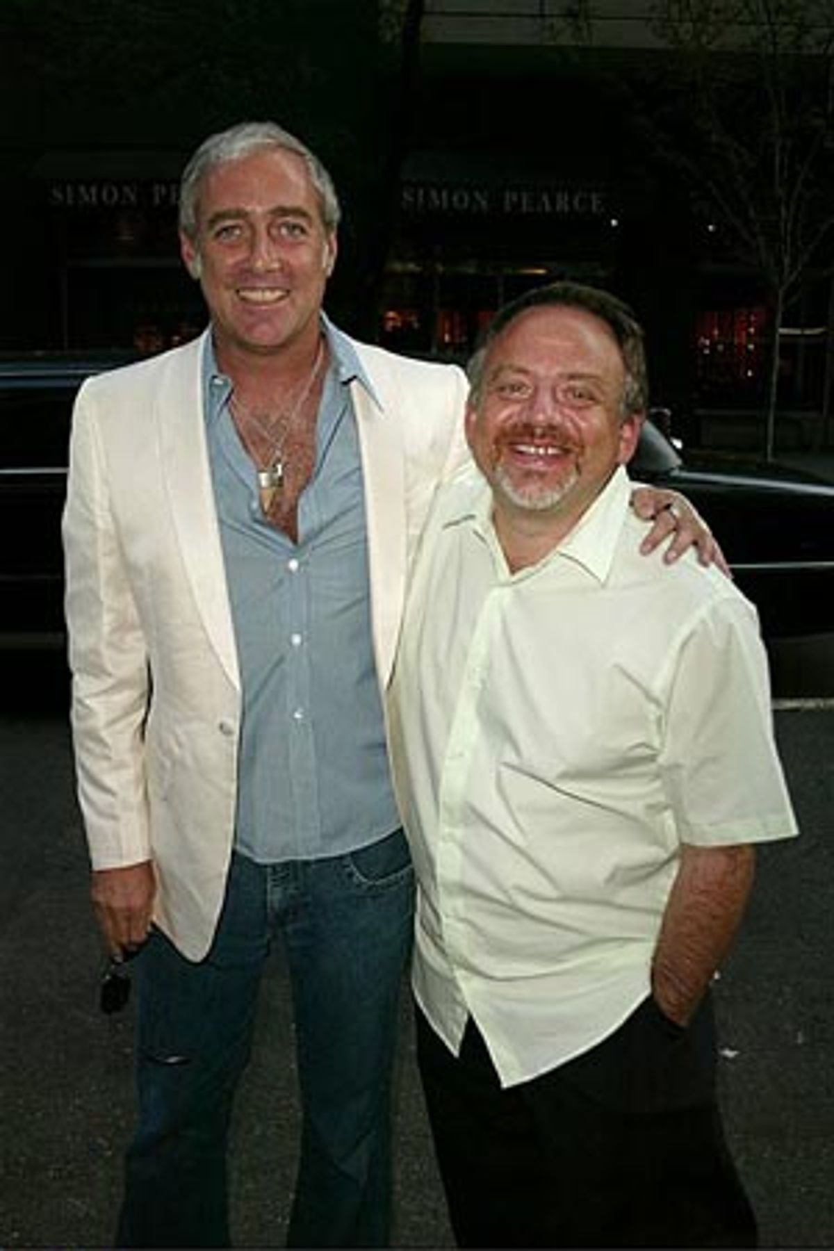 Scott Wittman and Marc Shaiman at 