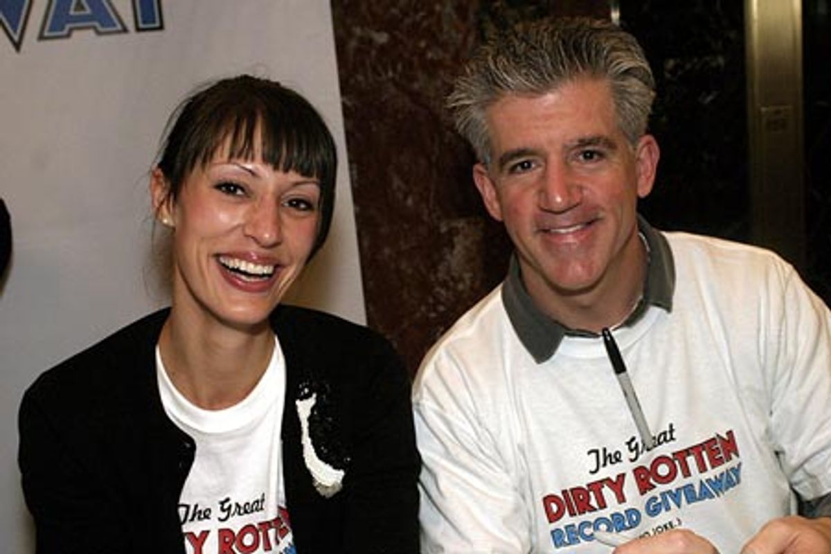Sara Gettelfinger and Gregory Jbara at 