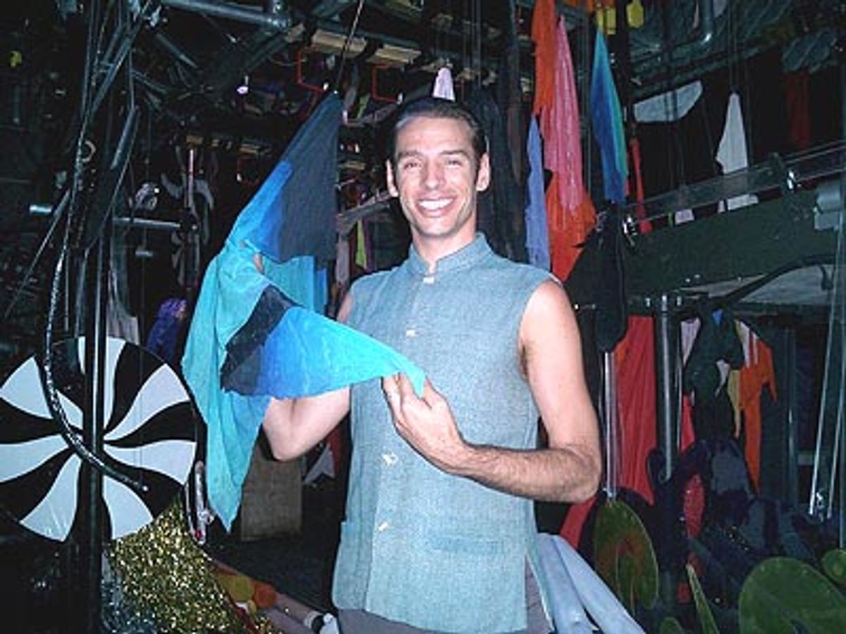 Backstage at Symphonie Fantastique with Puppeteer and Creator Basil Twist  at 