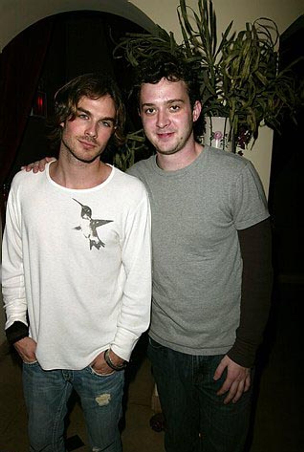 Ian Somerhalder and Eddie Kaye Thomas at 