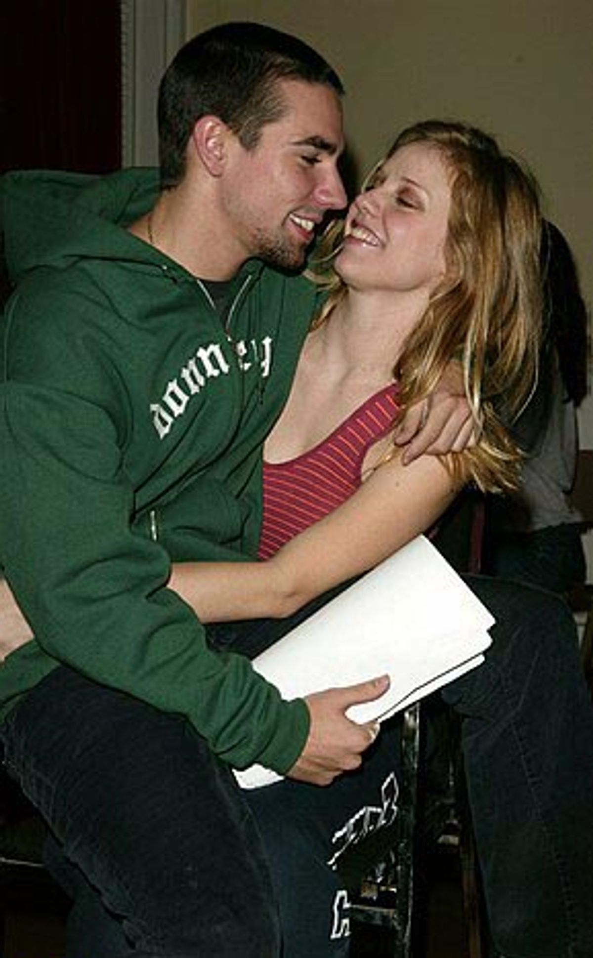 Keith Nobbs and Kelli Garner at 