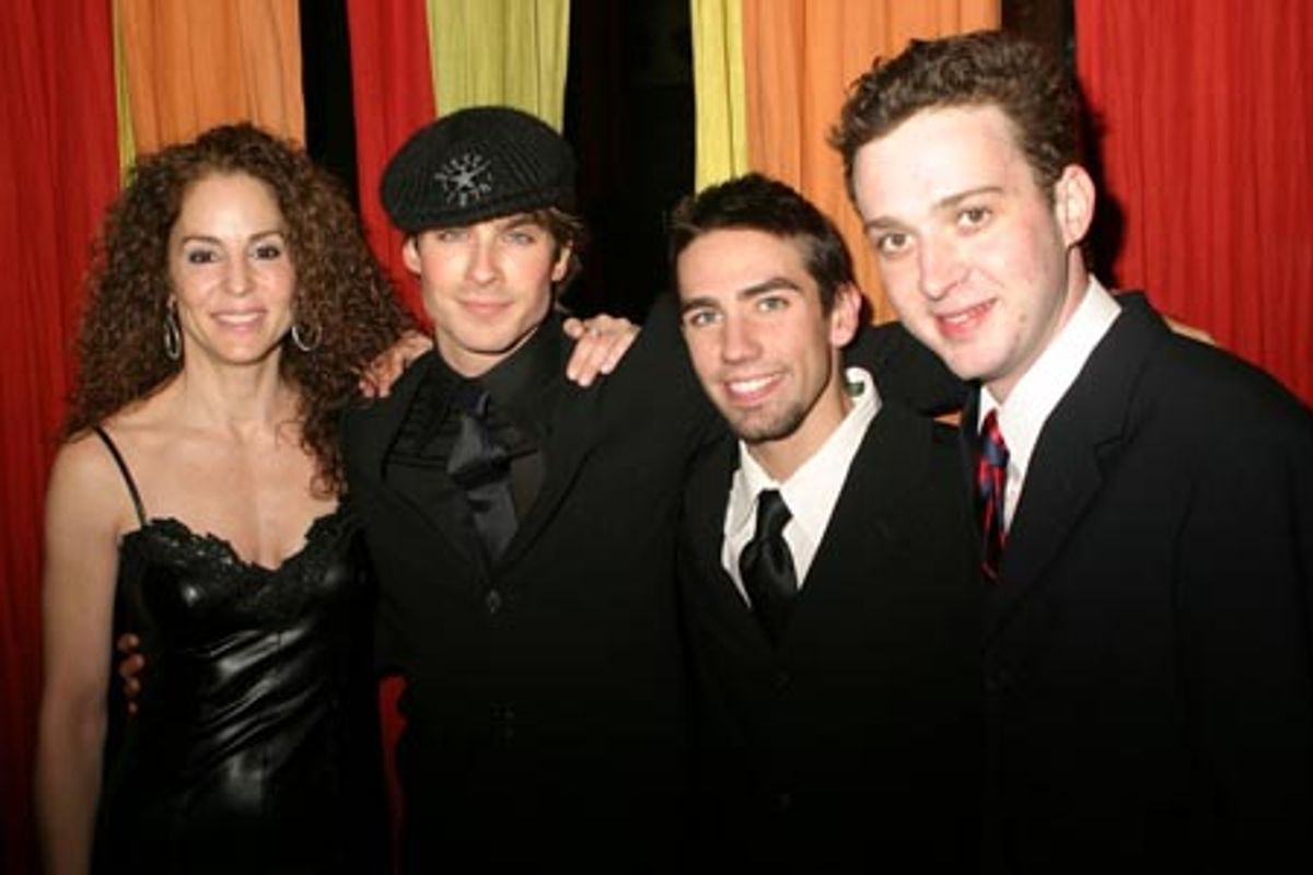 Dede Harris, Ian Somerhalder, Keith Nobbs and Eddie Kaye Thomas at 