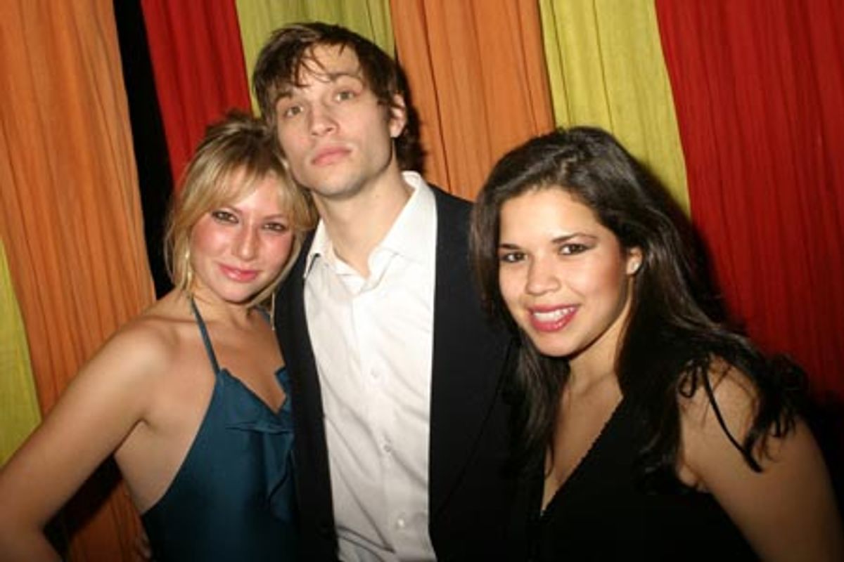 Ari Graynor, Logan Marshall-Green and America Ferrera at 