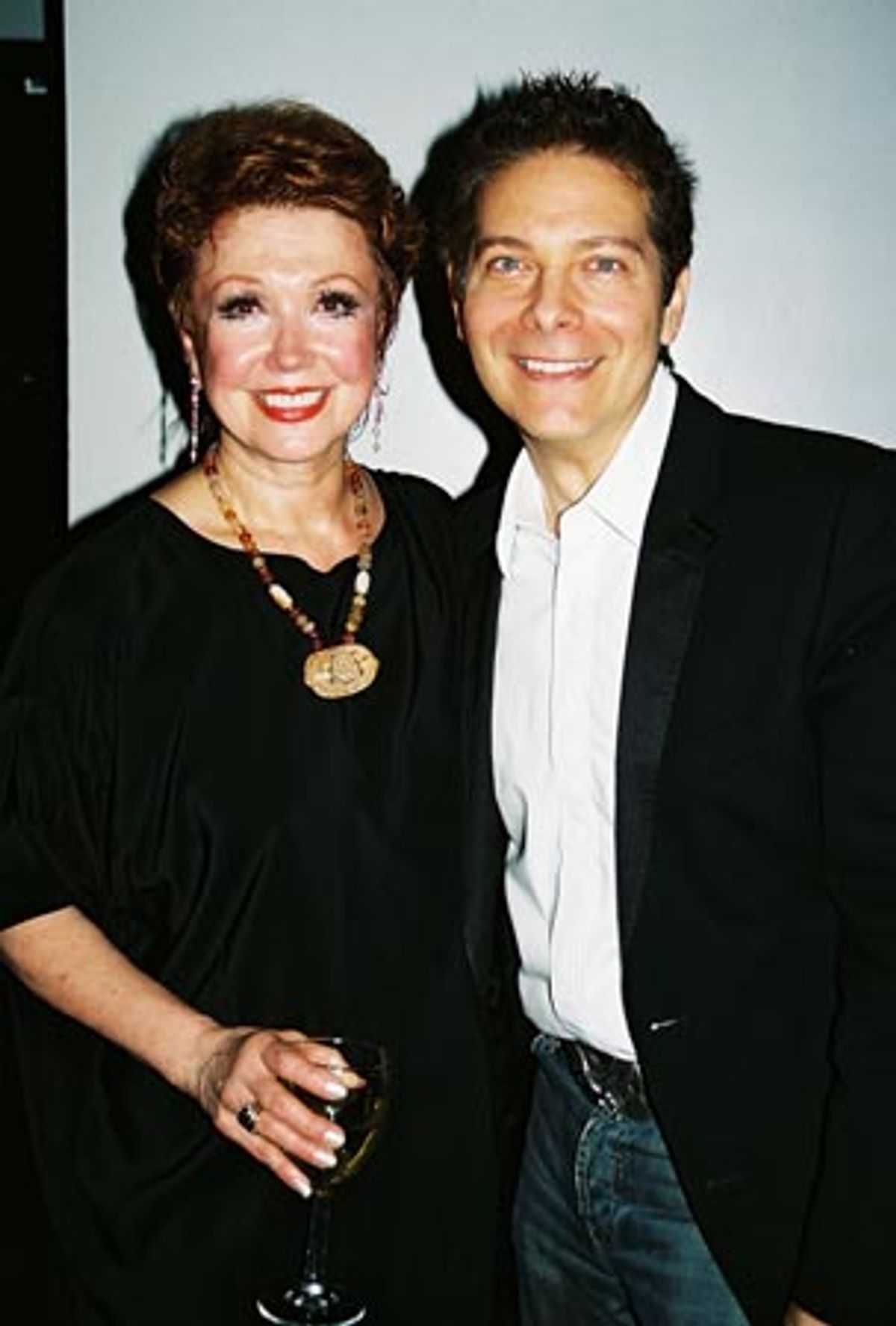Donna McKechnie and Michael Feinstein at 