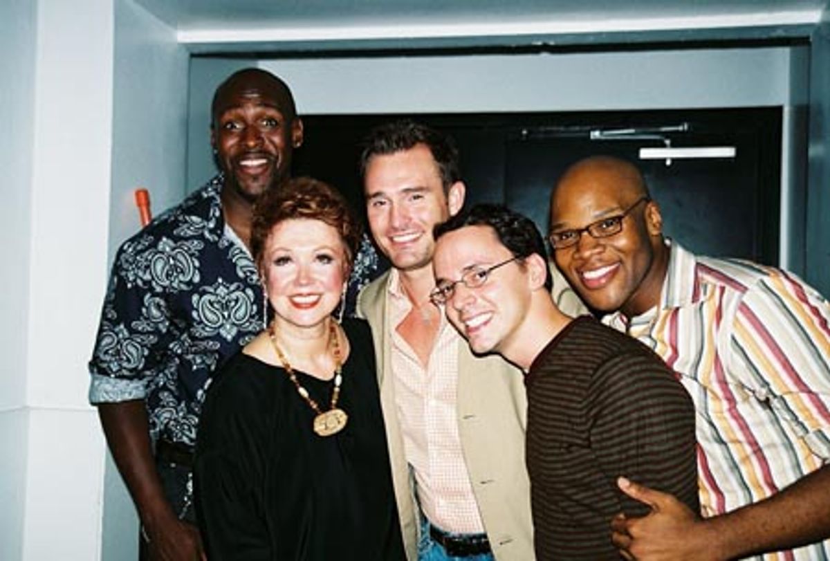 John Eric Parker, Donna McKechnie, Brad Anderson, Mark Price and Michael James Scott at 
