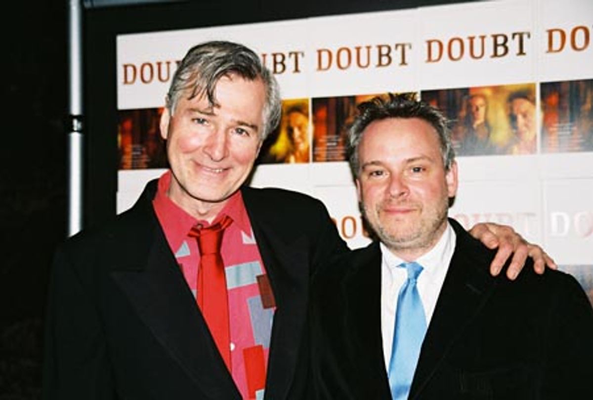 John Patrick Shanley (Playwright) and Doug Hughes (Director) at 