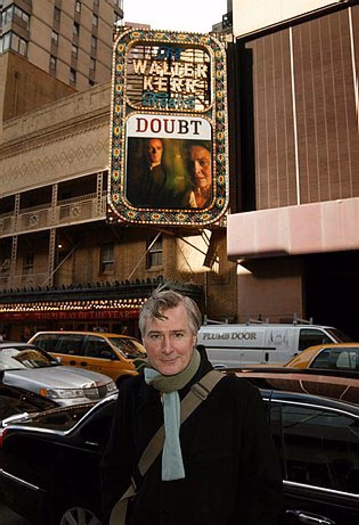 A parting shot in front of the marquee at 