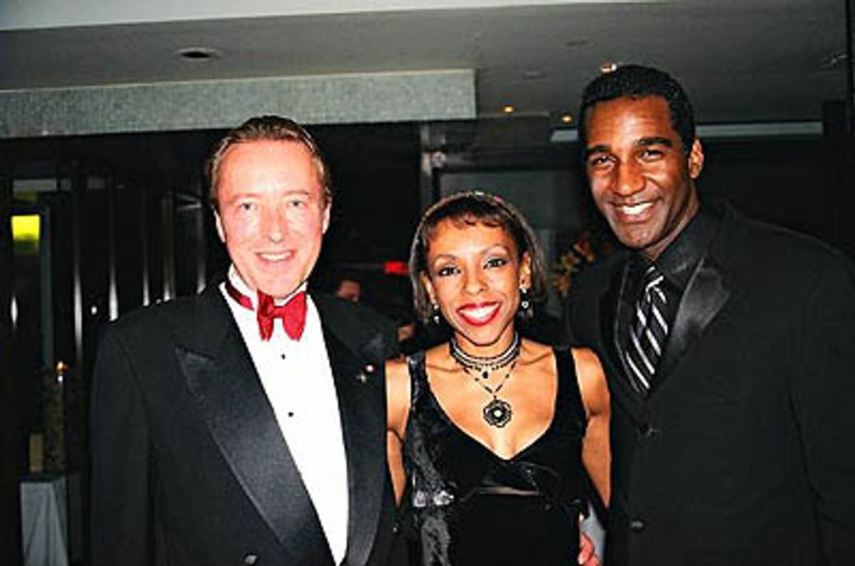 John Wegorzewski (ALCHMYST - PR), Lovette George (The Musical of Musicals: The Musical),
Drama Desk Nominee for Featured in a Musical and Norm Lewis  at 