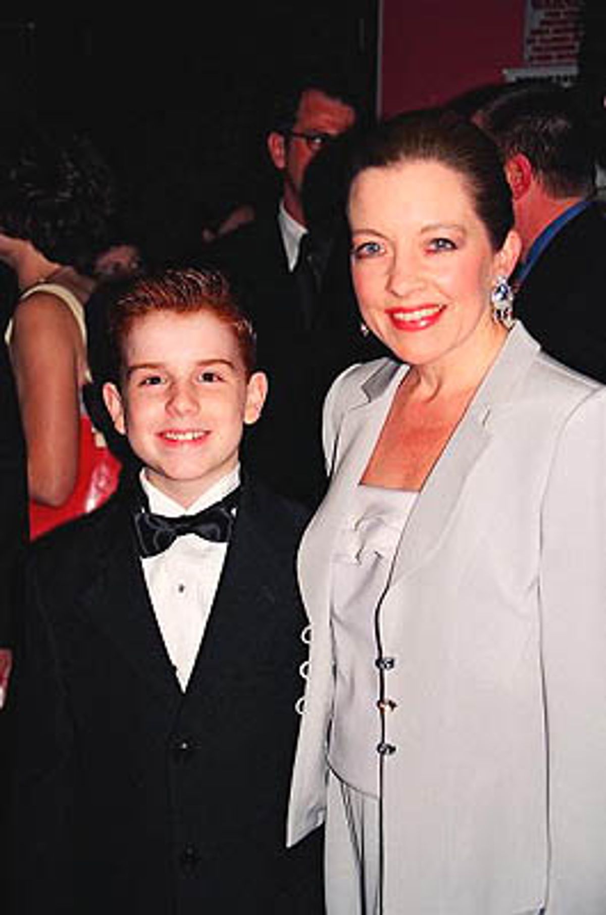 Mitchel David Federan (The Boy from Oz), Drama Desk Nominee for Outstanding Featured in a Musical and
Isabel Keating (The Boy from Oz), Drama Desk Nominee for Outstanding Featured in a Musical

 at 