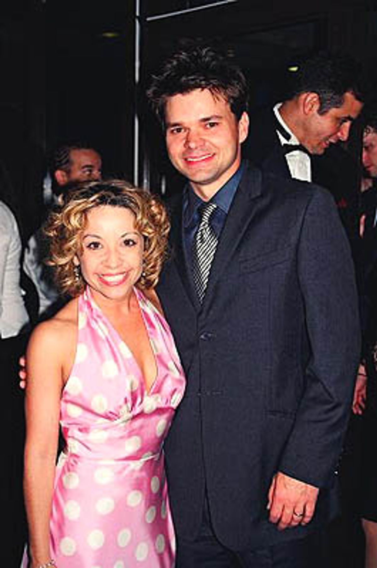 Jennifer Cody (Taboo) and husband Hunter Foster (Little Shop of Horrors),
Drama Desk Nominee for Featured in a Musical  at 