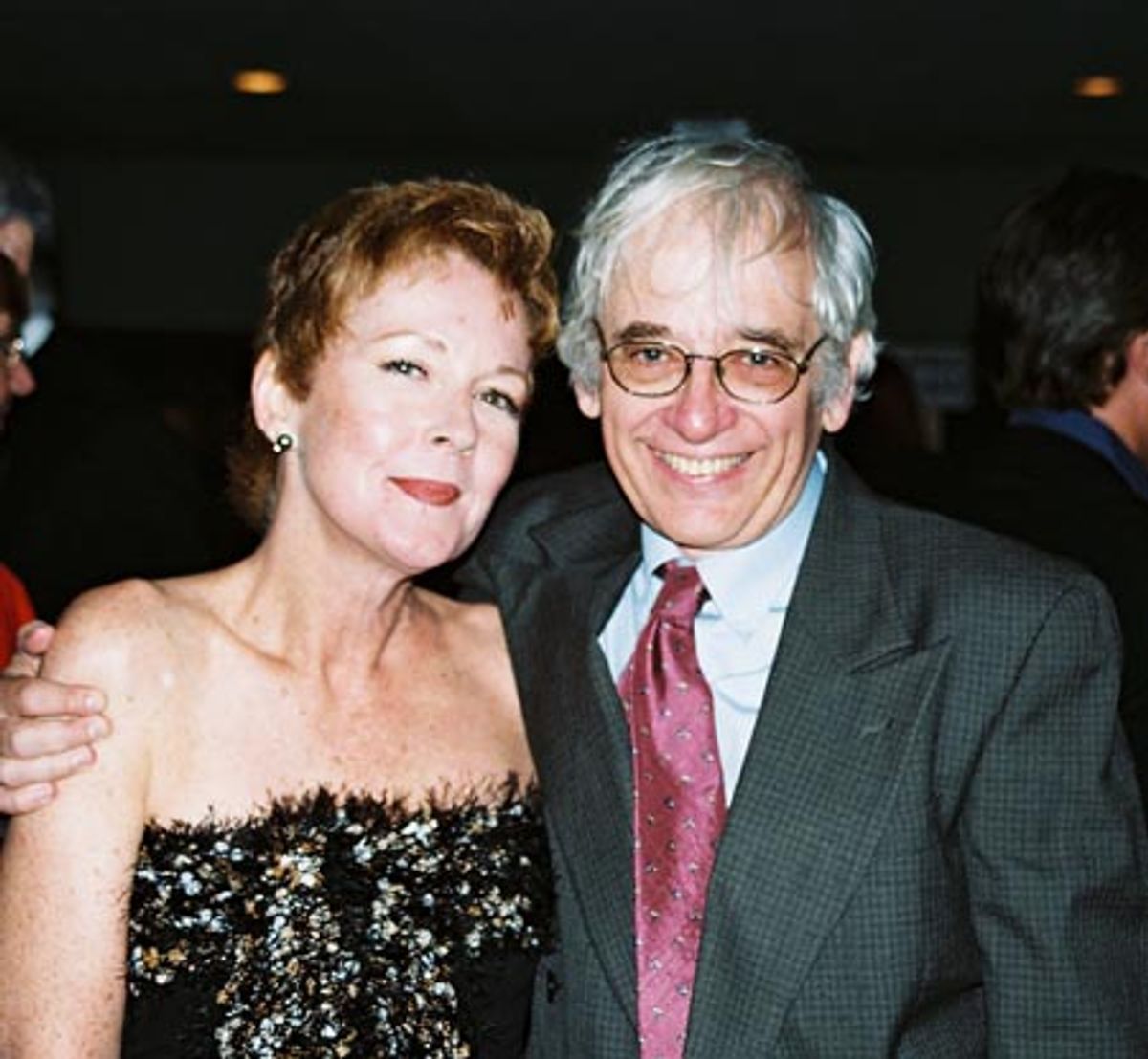 Lee Roy Rogers (nominee 'Orson's Shadow') and Austin Pendleton (Playwright, 'Orson's Shadow')  at 