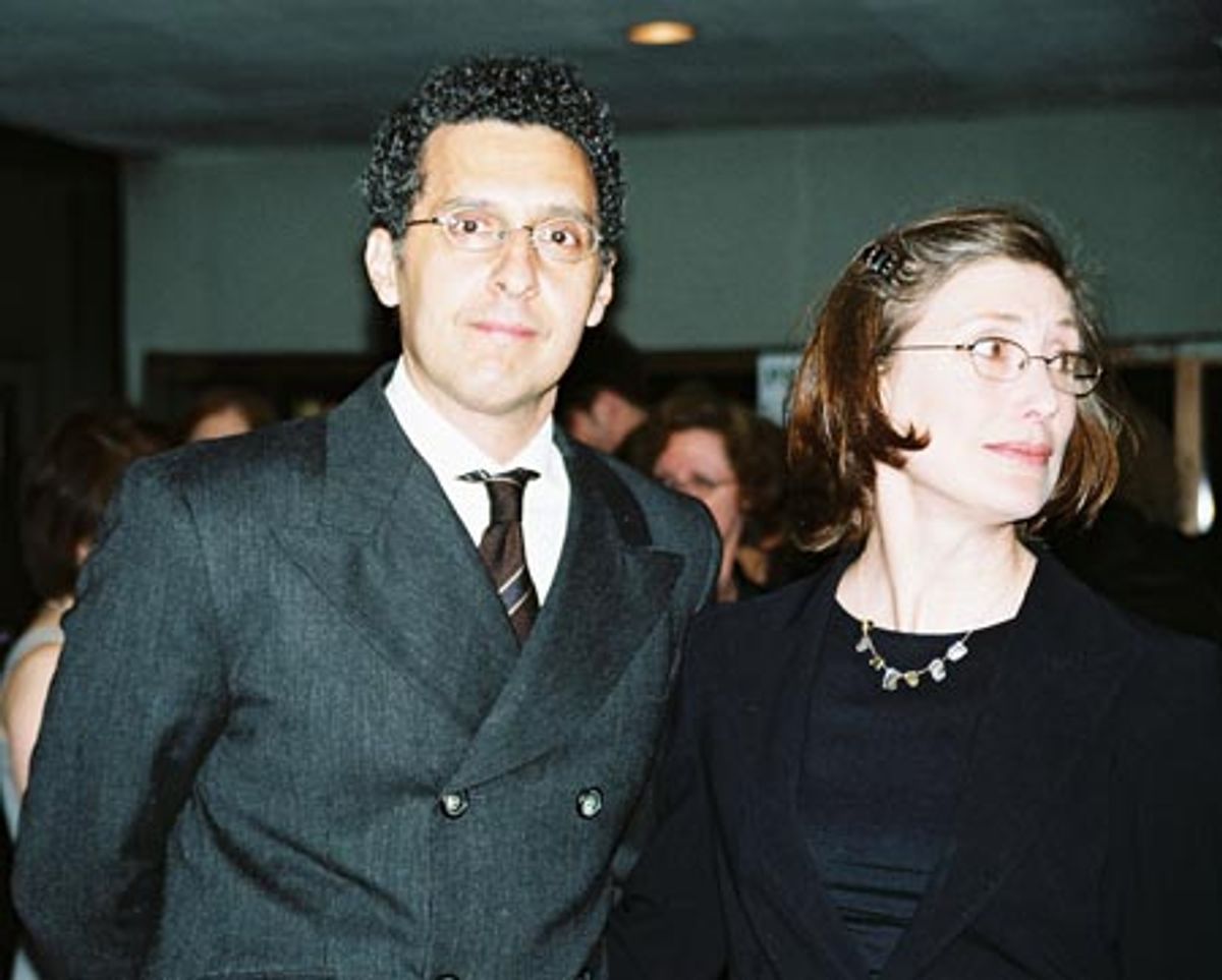 John Turturro (nominee 'Soul of Naples') and wife  at 