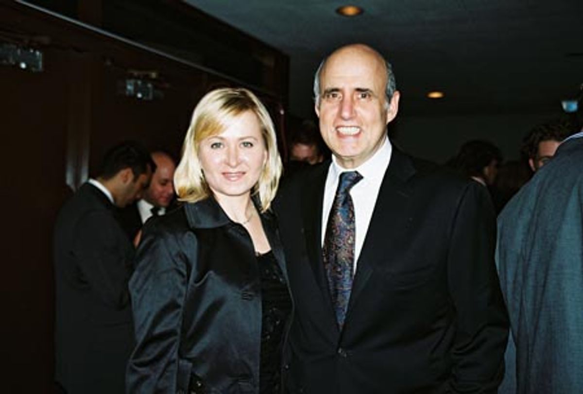 Jeffrey Tambor ('Glengarry Glen Ross') and wife  at 