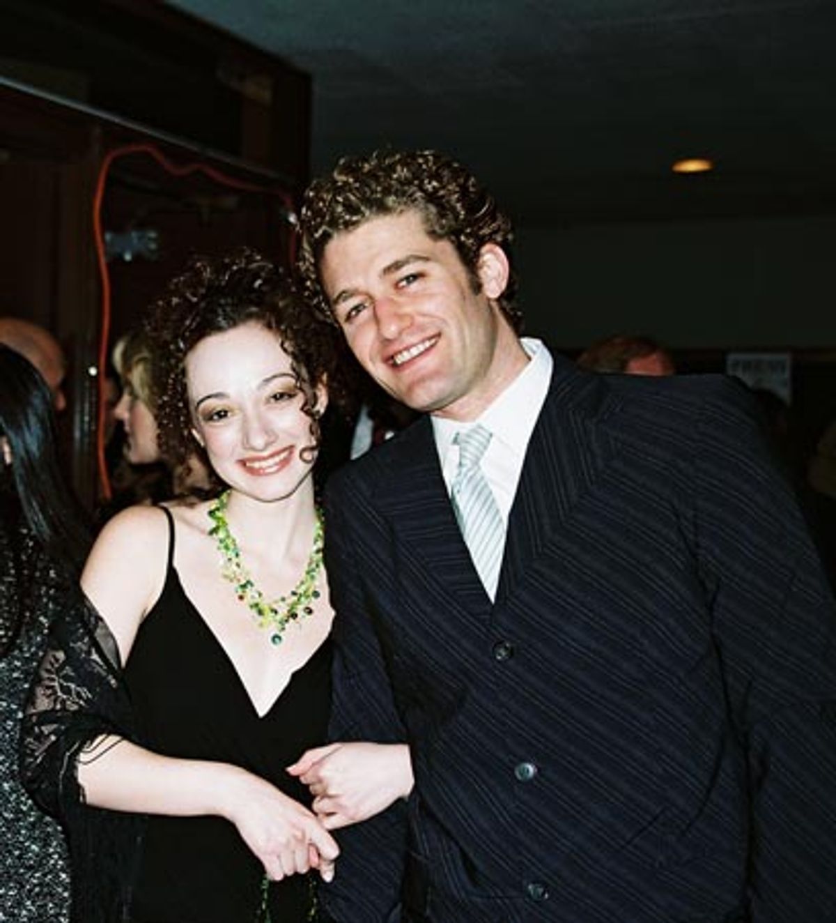 Megan McGinnis ('Little Women') and Matthew Morrison (nominee 'The Light in the Piazza')

 at 