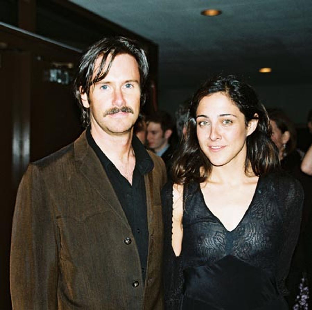 Josh Hamilton (nominee 'Hurlyburly') and Lily Thorne  at 