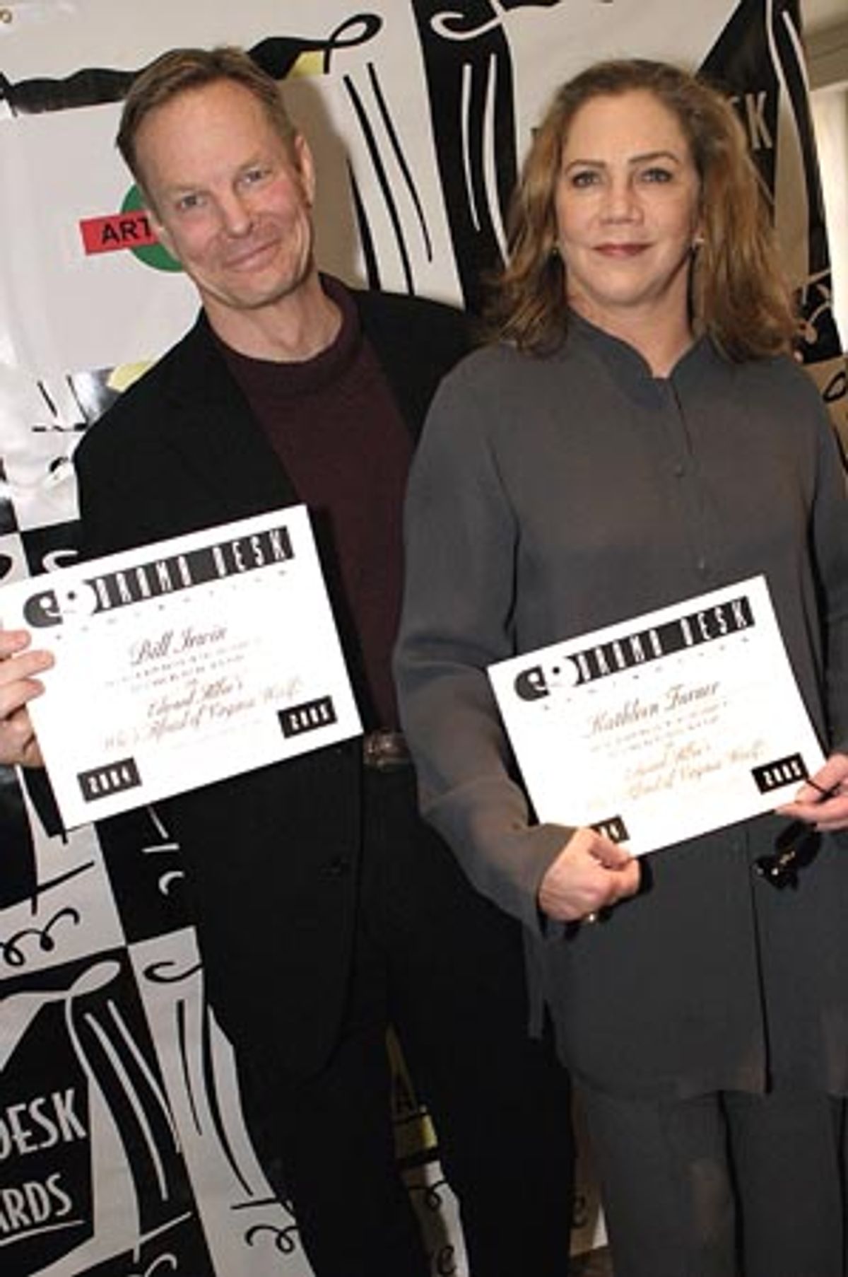Bill Irwin, and Kathleen Turner at 
